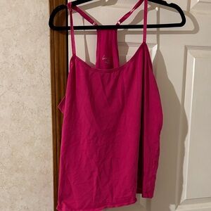 Lane Bryant Fuchsia Camisole racer back Tank Top 18/20 like new.